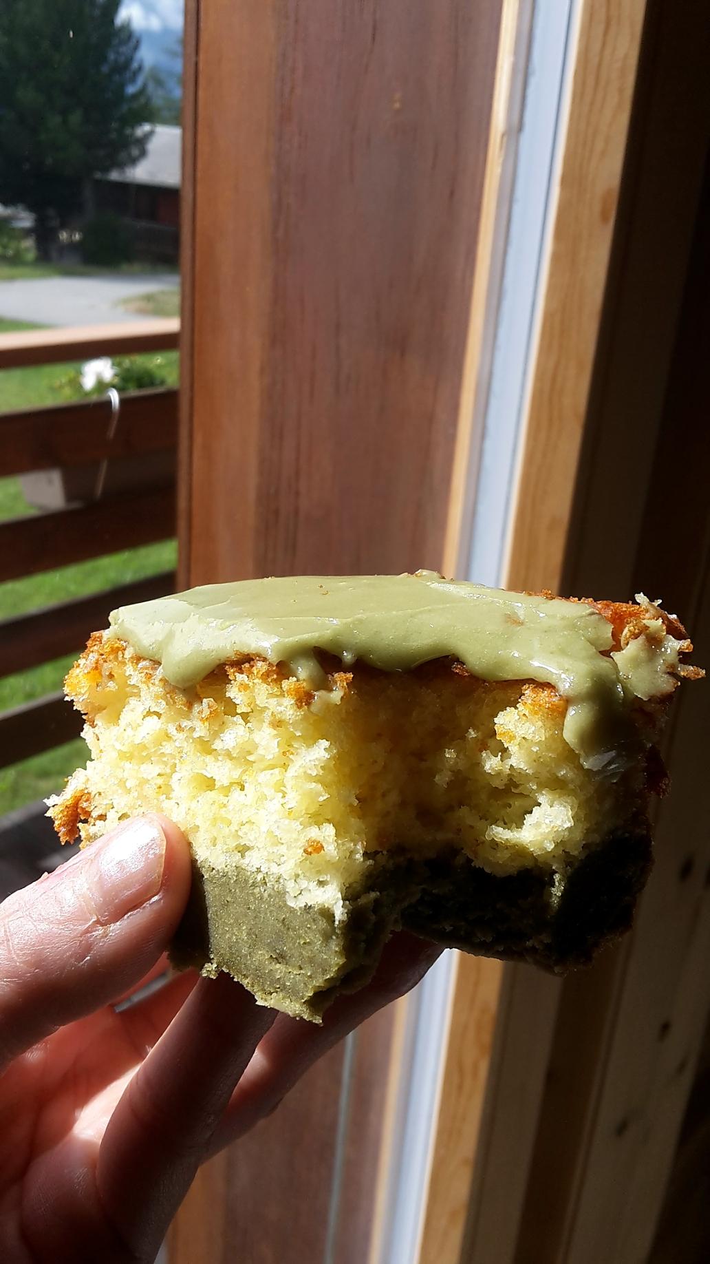 recette Cake citron et thé matcha