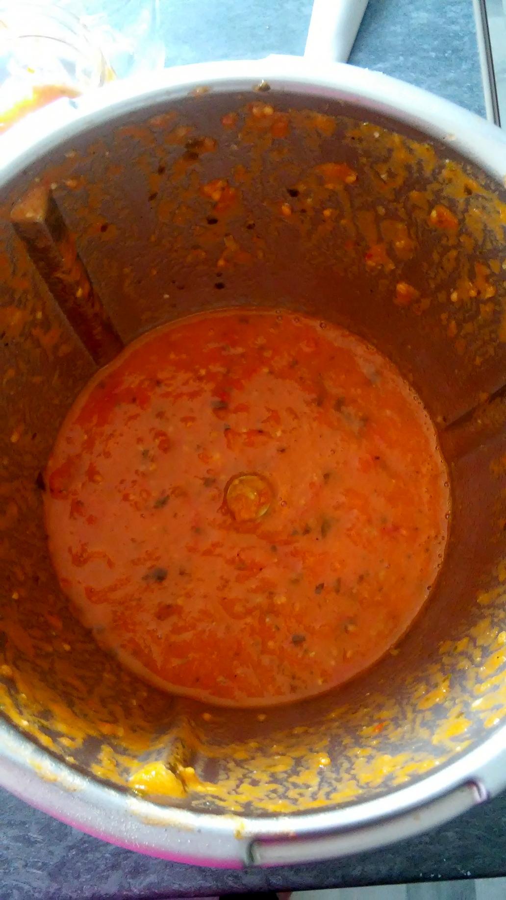 recette Coulis de tomates à la provençale au thermomix