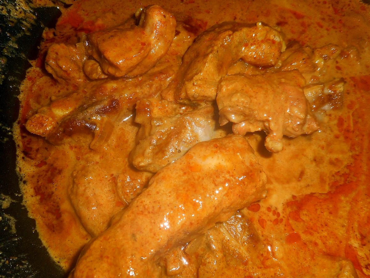 recette Travers de porc au wok sauce au curry