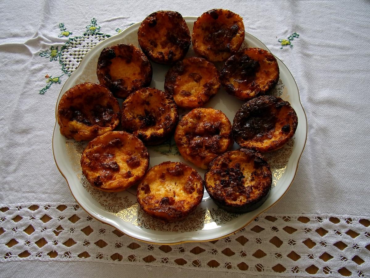 recette muffin au chorizo et comté