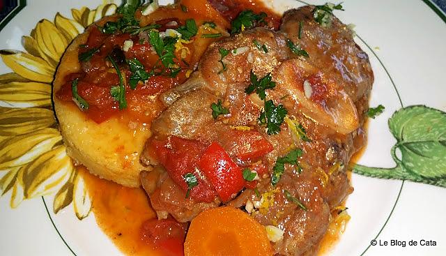 recette Osso buco à la milanaise et sa gremolata