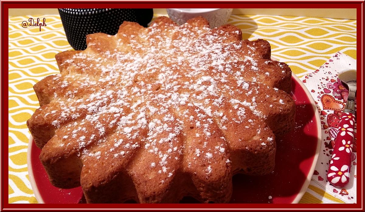 recette Gâteau à la Fleur d'Oranger et Amande