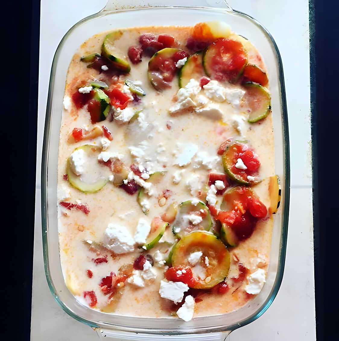 Gratin de courgette a la grecque
