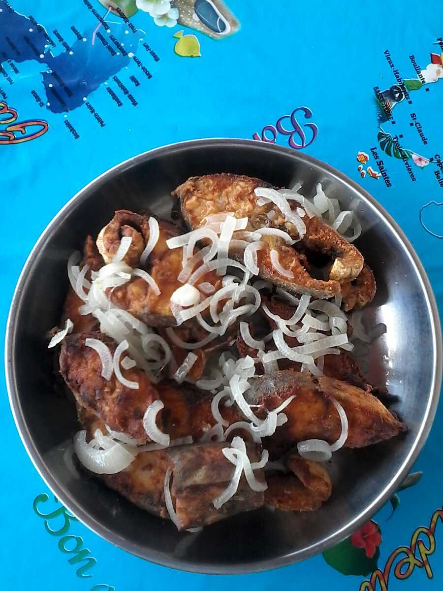 Recette de POISSON FRIT à L'ANTILLAISE