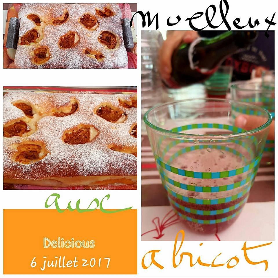 recette Moelleux aux abricots