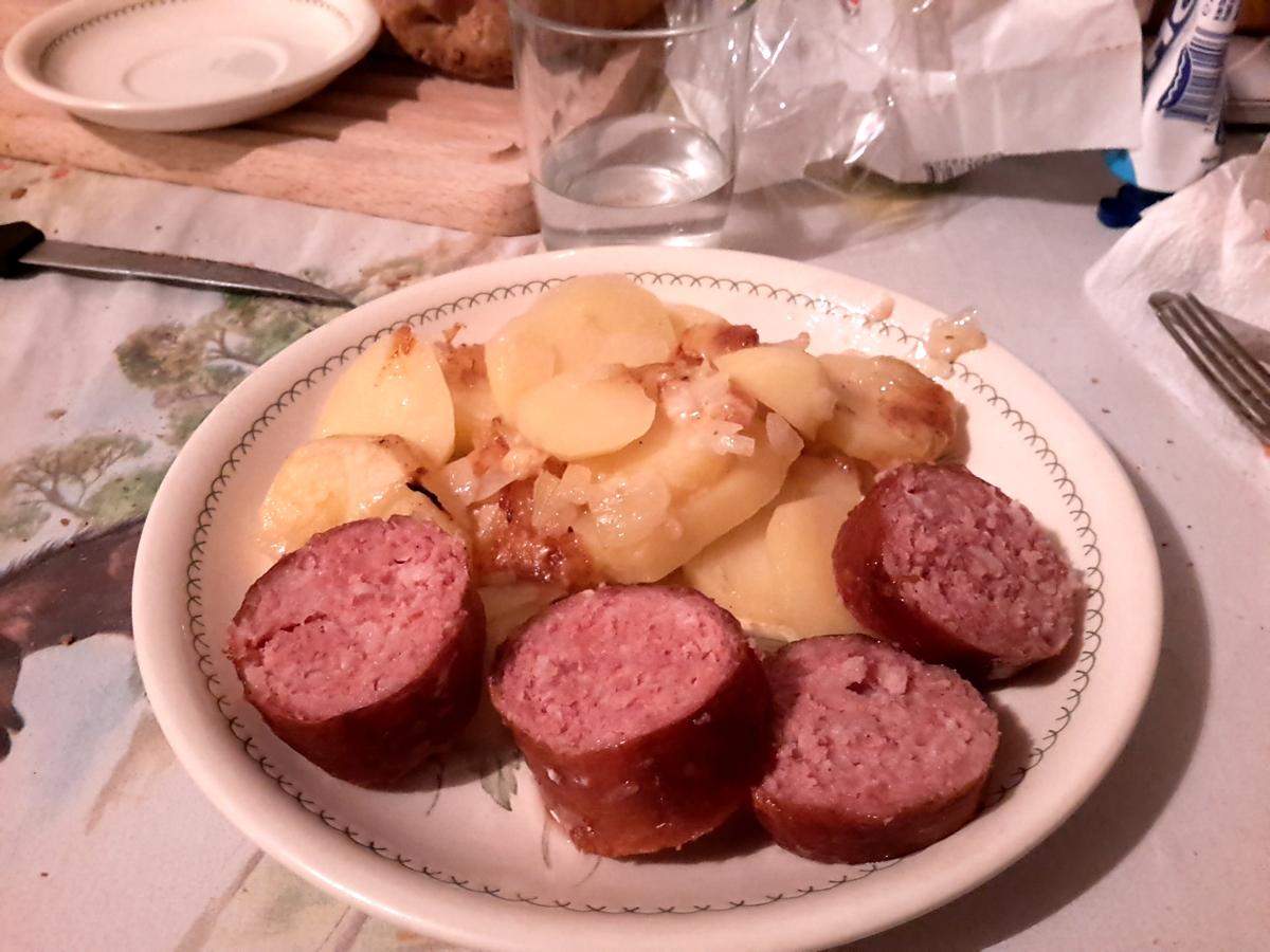 recette Gratin au saucisson vaudois