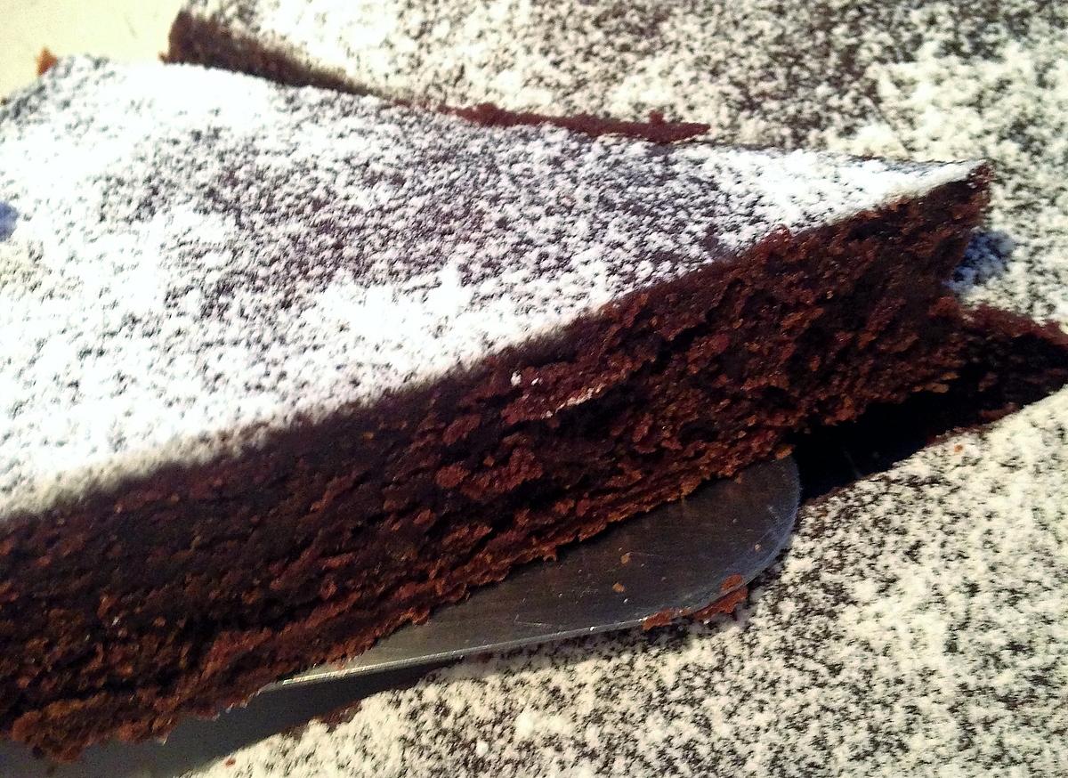 recette Fondant au chocolat noir