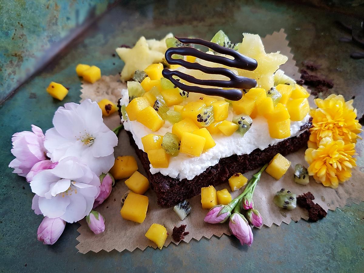 recette Brownie aux Fruits Exotiques