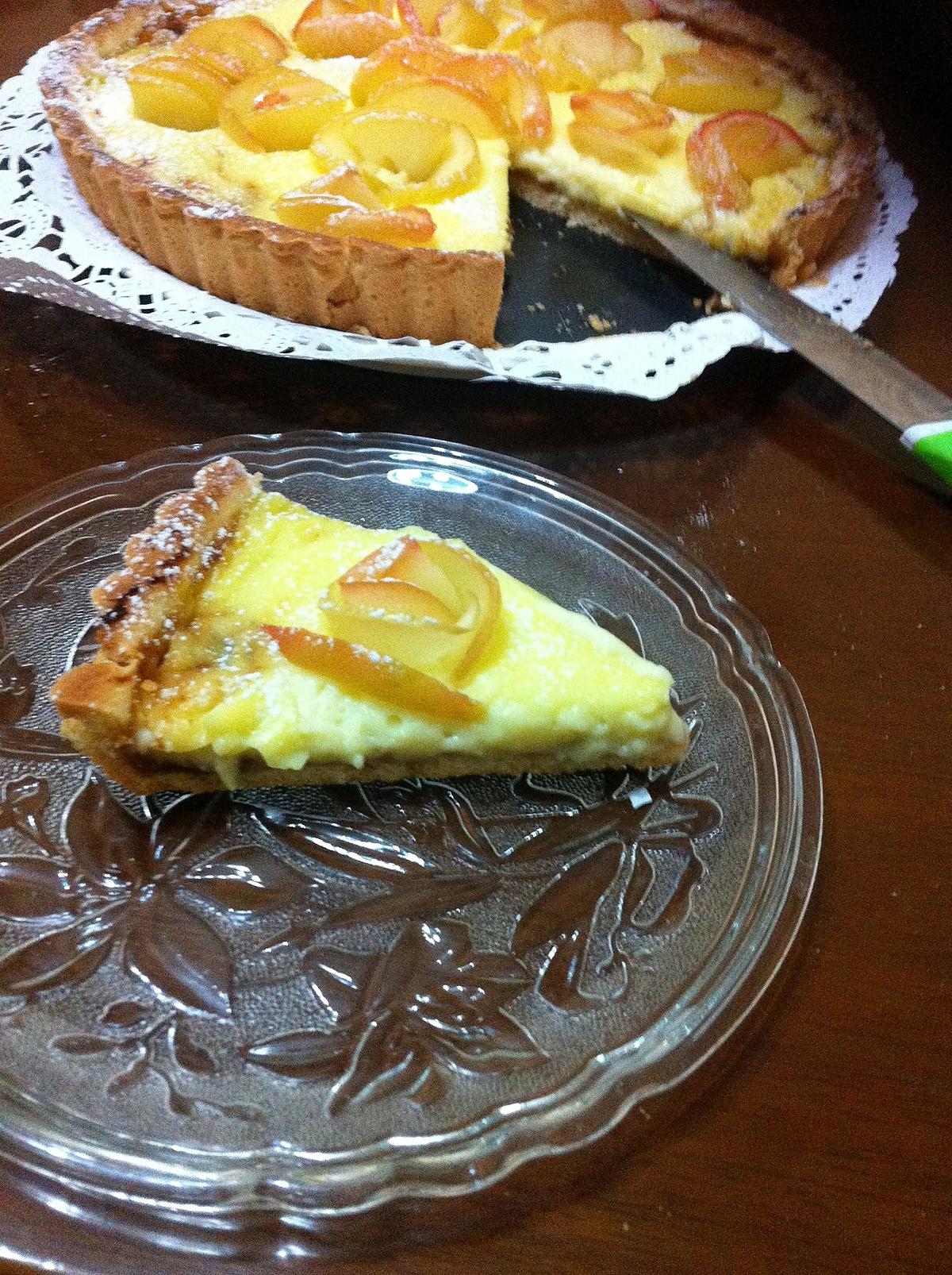 recette tarte aux pommes a la vanille et au caramel