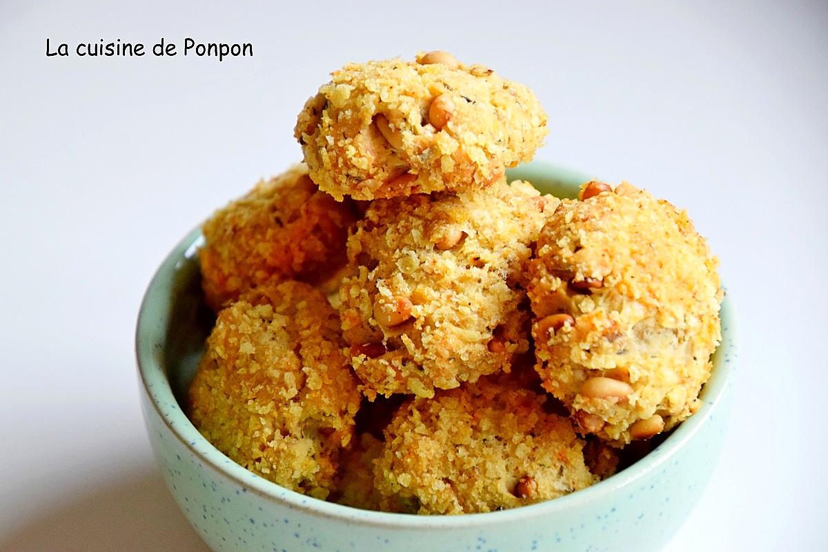 recette Cookies apéro au parmesan et pignon