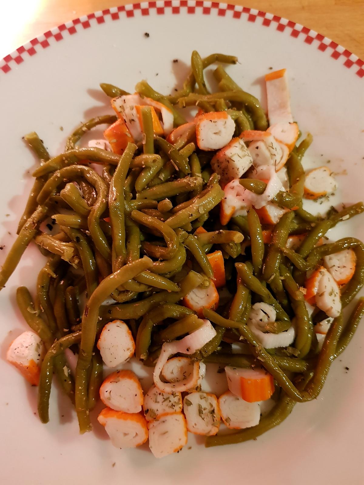 recette Salade haricots verts en mode je fais gaffe le soir