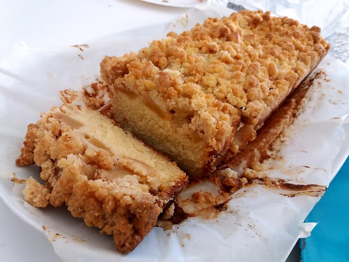 recette Crumb cake pomme/amande