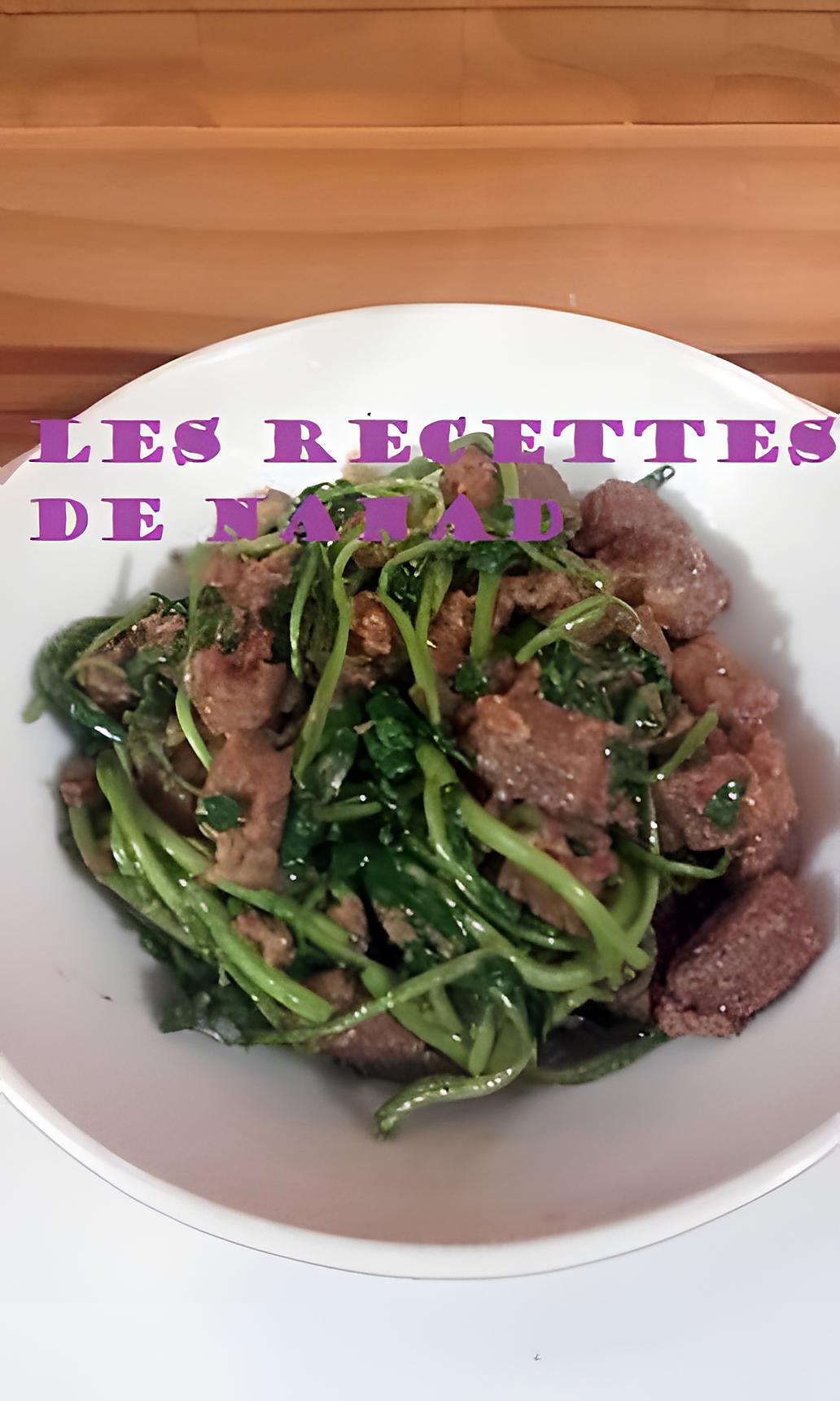 recette Boeuf au cresson