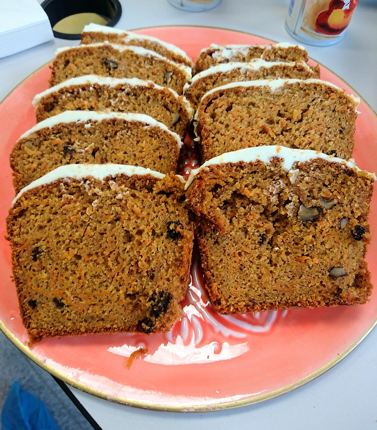 recette Carrot cake