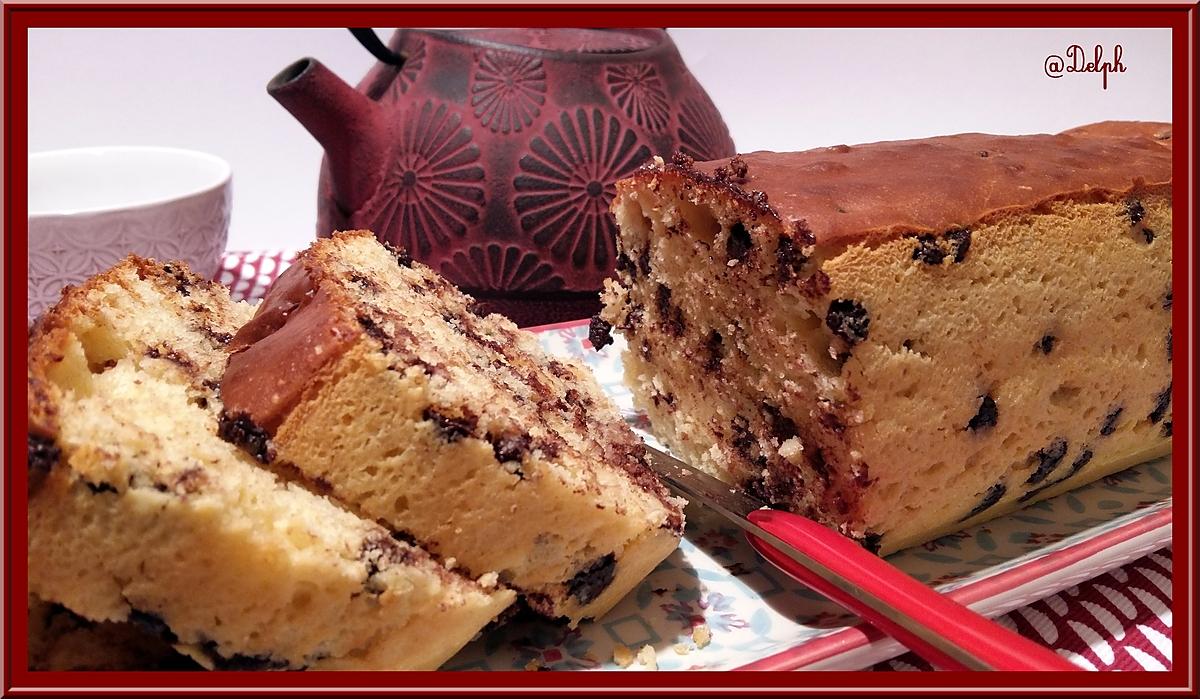 recette Cake à la Ricotta et aux pépites de chocolat