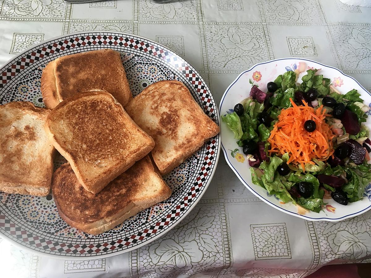 recette CROQUE MONSIEUR AU THON