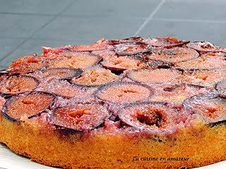 recette Gâteau renversé aux figues