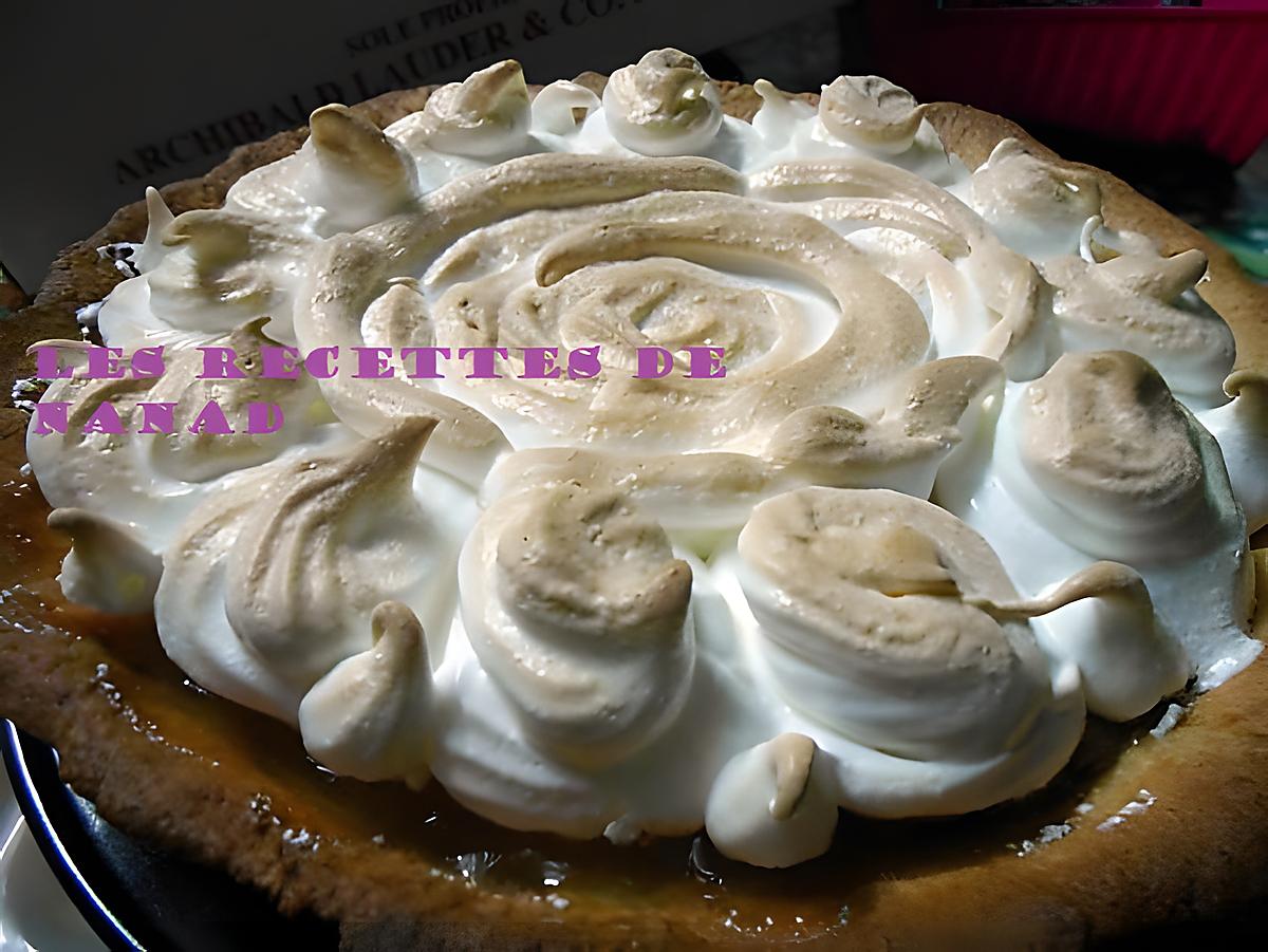 recette Tarte au citron meringuée