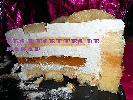recette Gâteau de Pâques (chocolat blanc-ananas-passion)