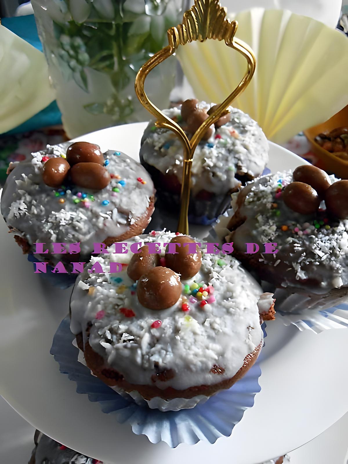 recette Cupcakes de Pâques(choco-coeur coco)