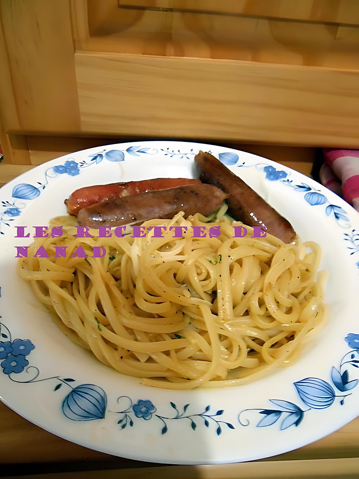 recette LInguine pimenté