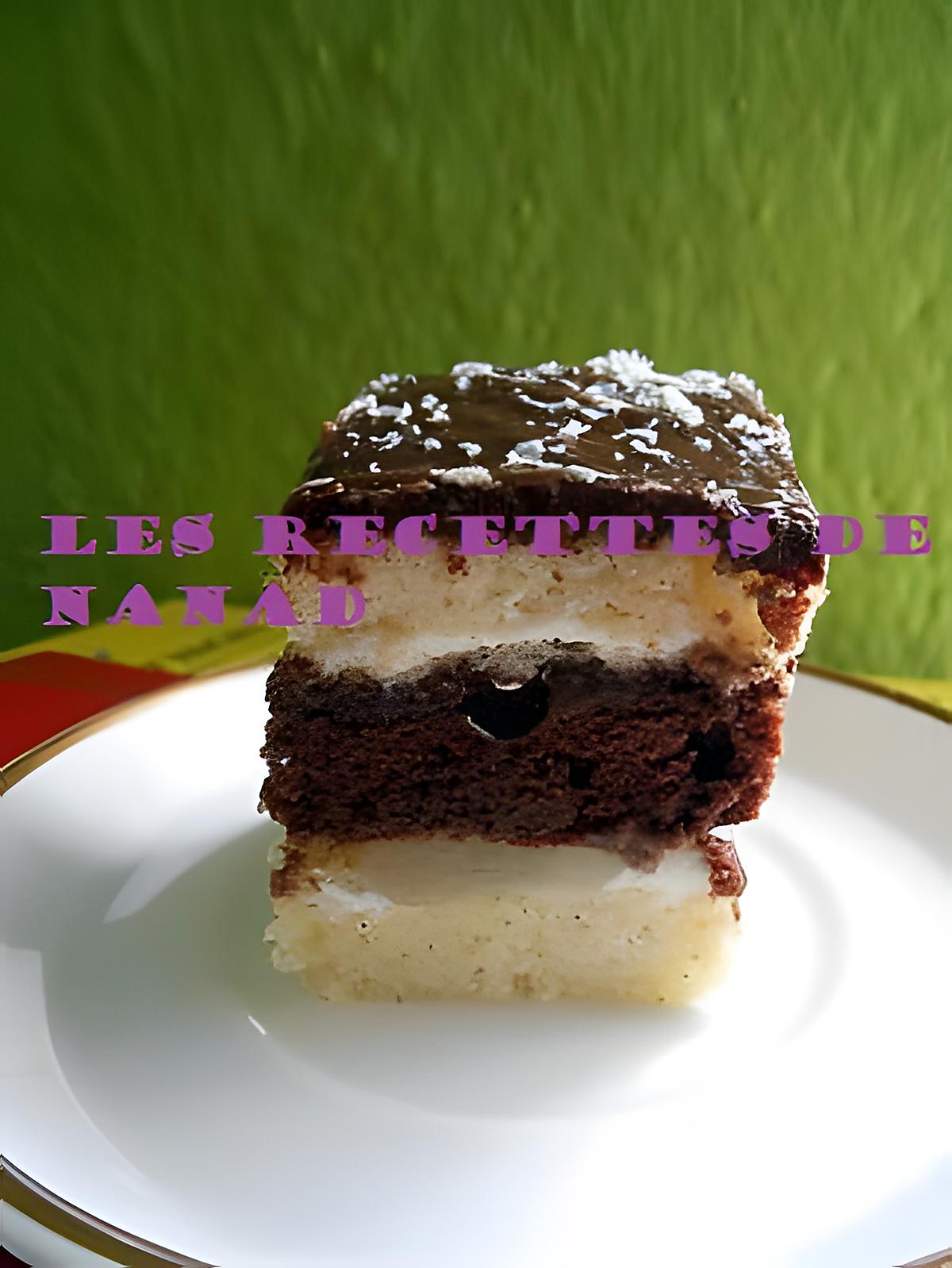 recette Entremet vanille-choco poire