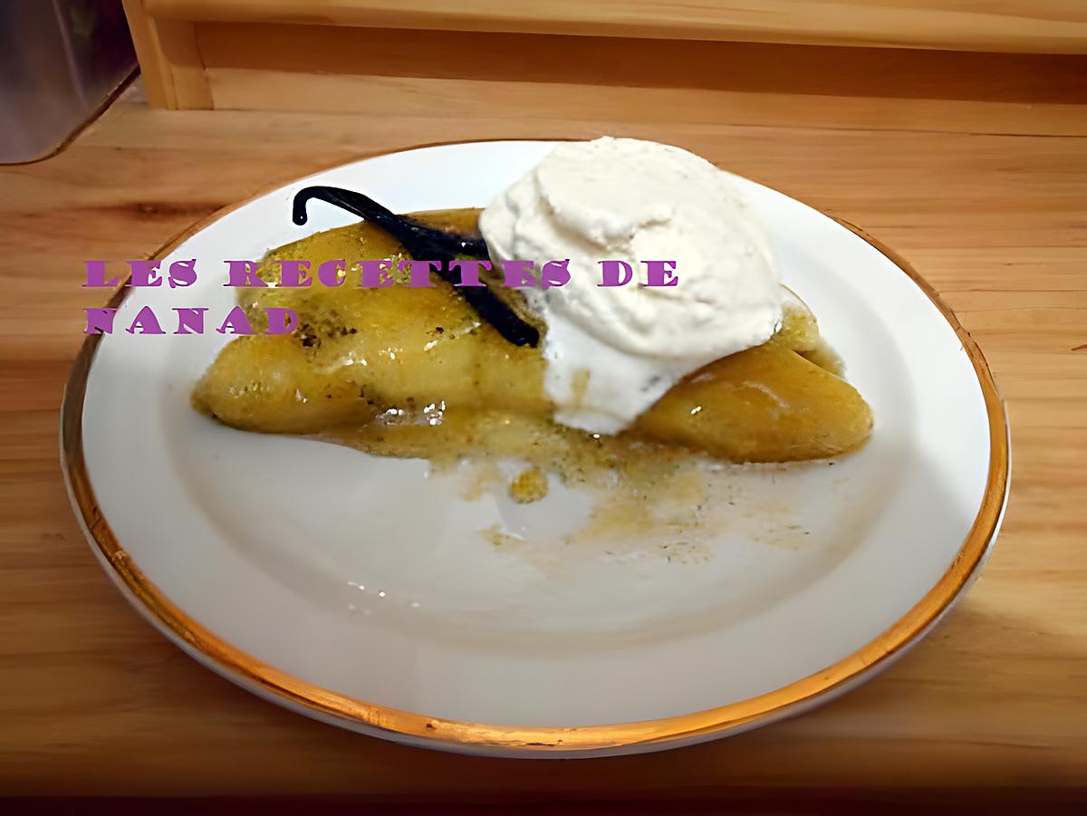 recette Bananes flambées