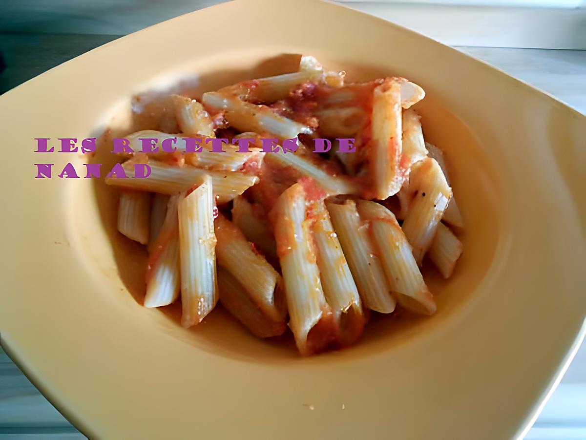 recette Penne rigate all'arrabbiata