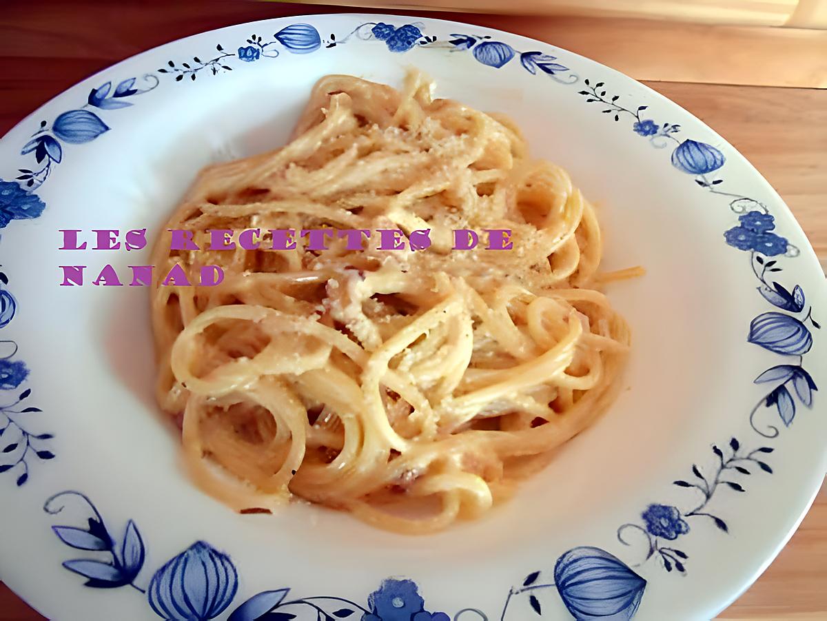 recette Spaghetti sauce fromage
