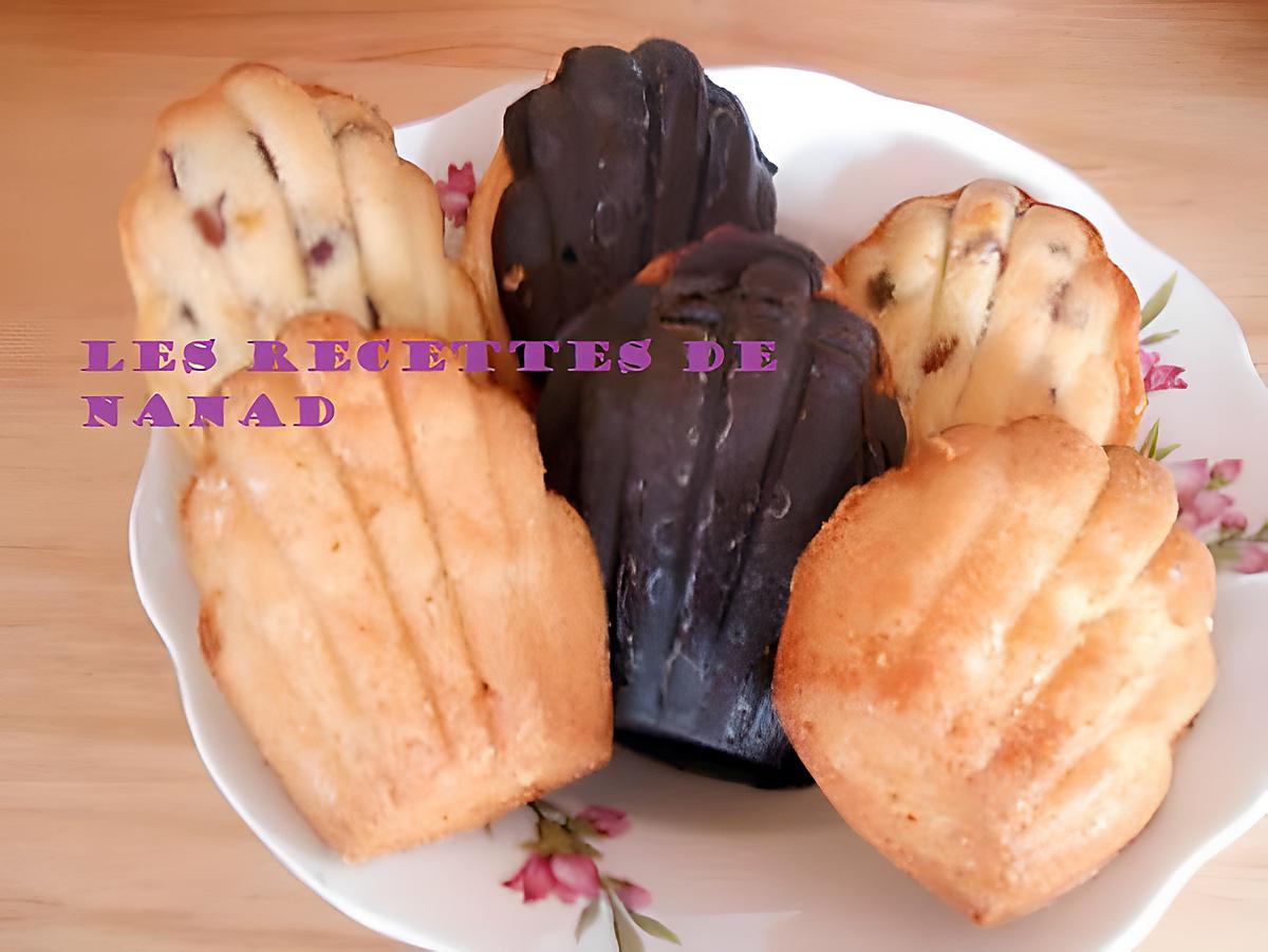 recette Madeleines