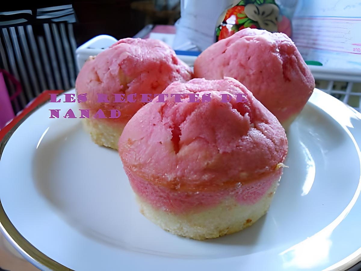 recette Muffins parfums vanille-fraise