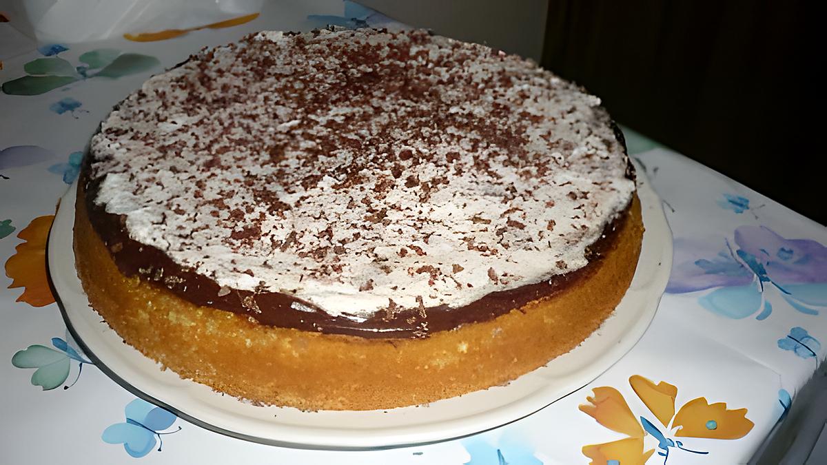 recette genoise a la mousse au chocolat