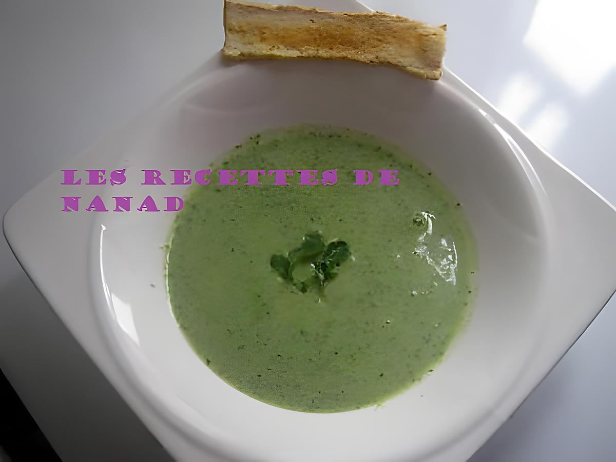 recette Soupe de cresson