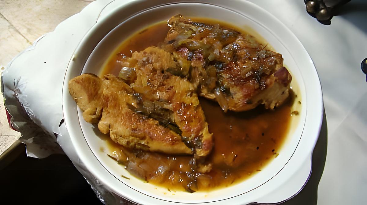 recette Blancs de poulet à l'estragon