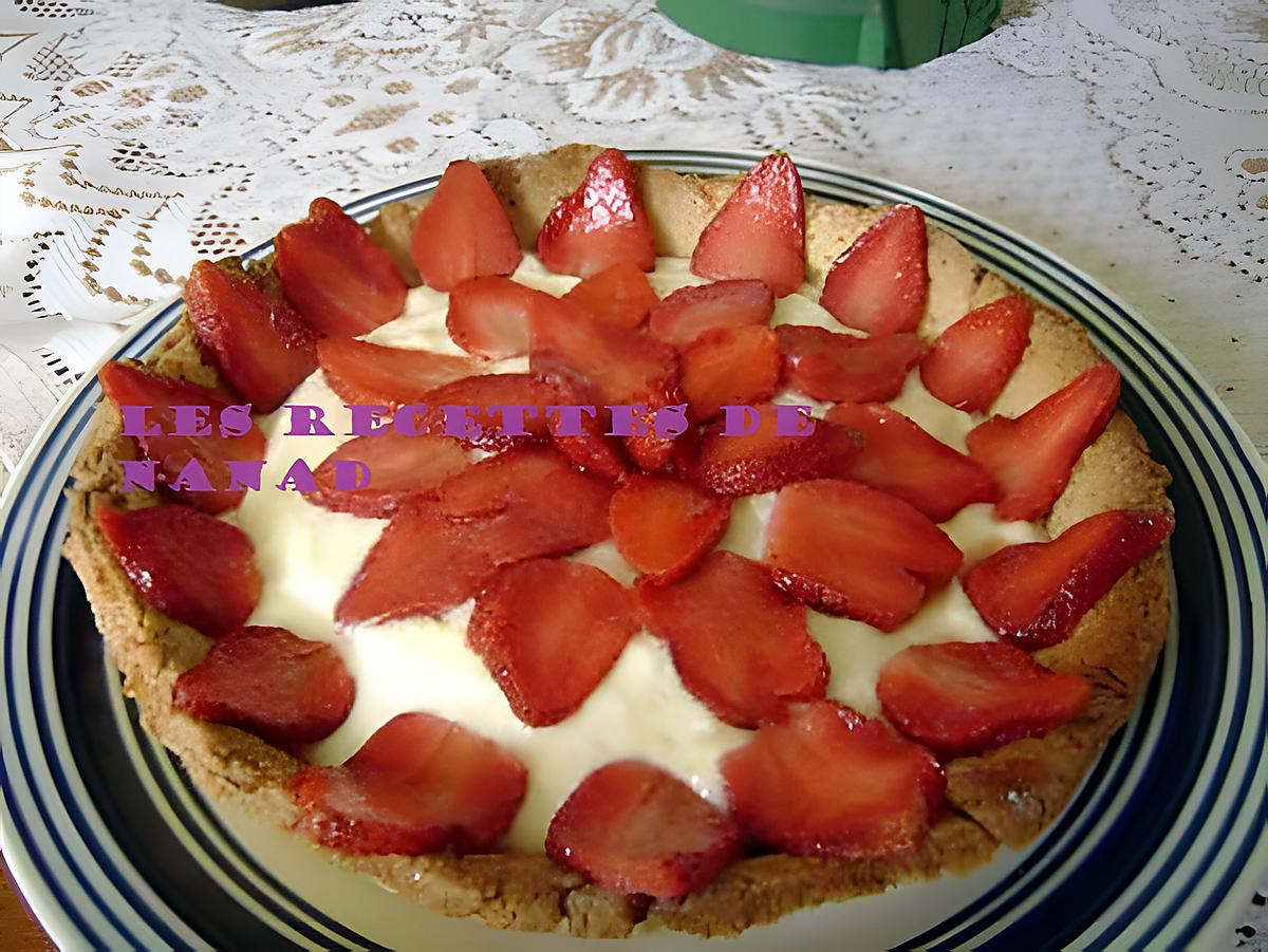 recette Tarte aux fraises