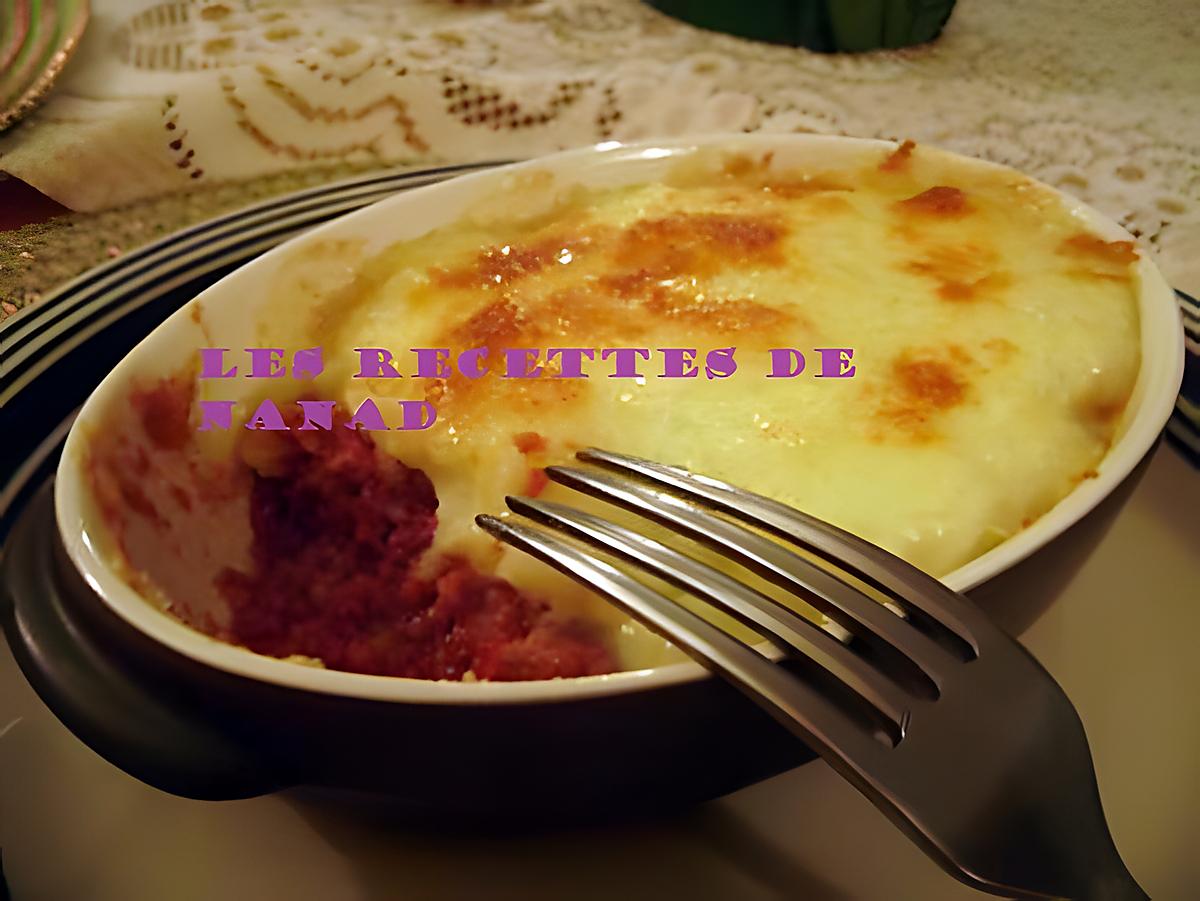 recette Parmentier de corned beef