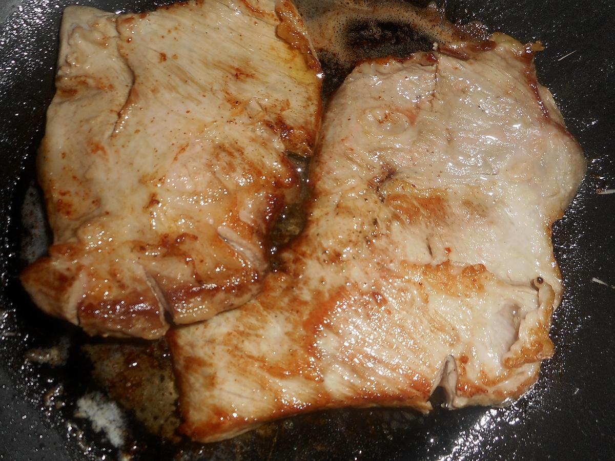 recette Grillade de porc aux poireaux