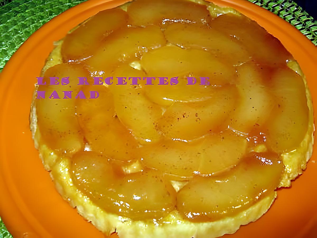 recette Tarte tatin aux pommes