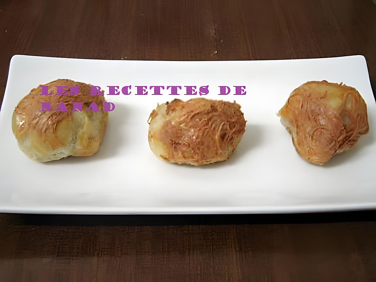 recette Bouchée feuilletée au fromage