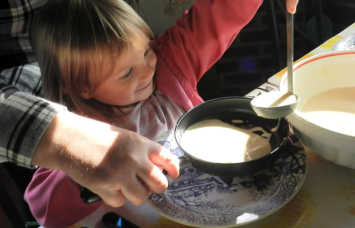 recette On commence tôt la pratique de la cuisine et on le fait en riant