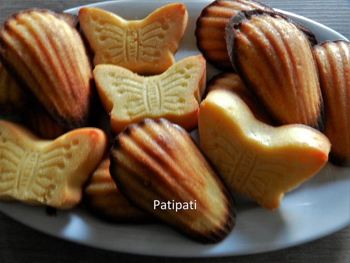 recette Madeleines au citron