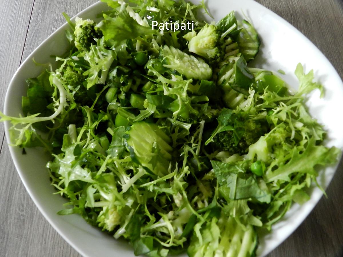 recette La vie en vert pour cette salade