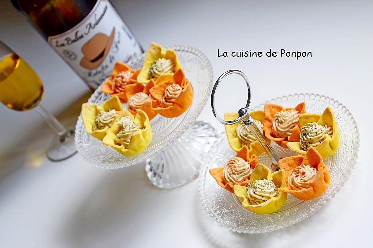 recette Amuse bouche à la crème d'anchois