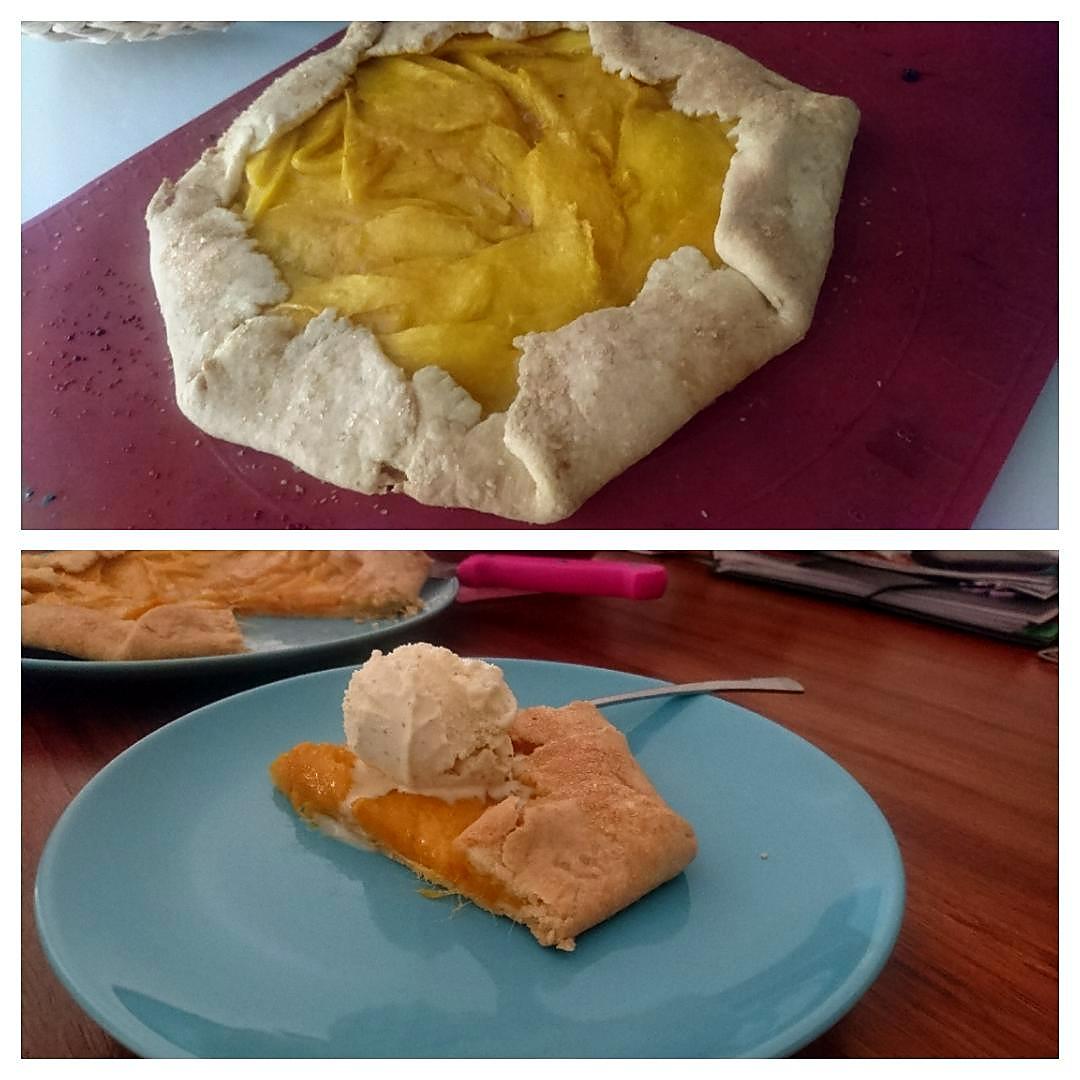 recette Tarte rustique à la mangue