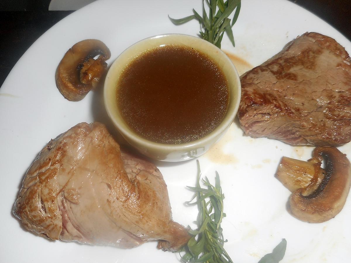 recette Chateaubriand avec sa sauce