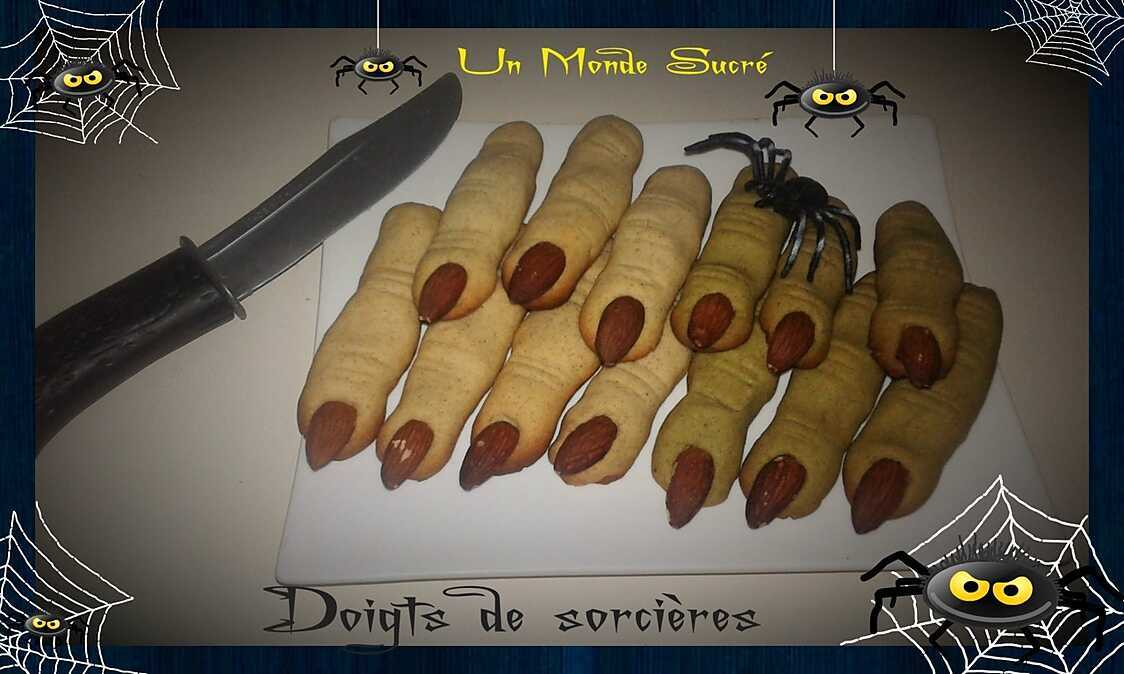 Recette de Doigts de sorcière par Un monde sucré