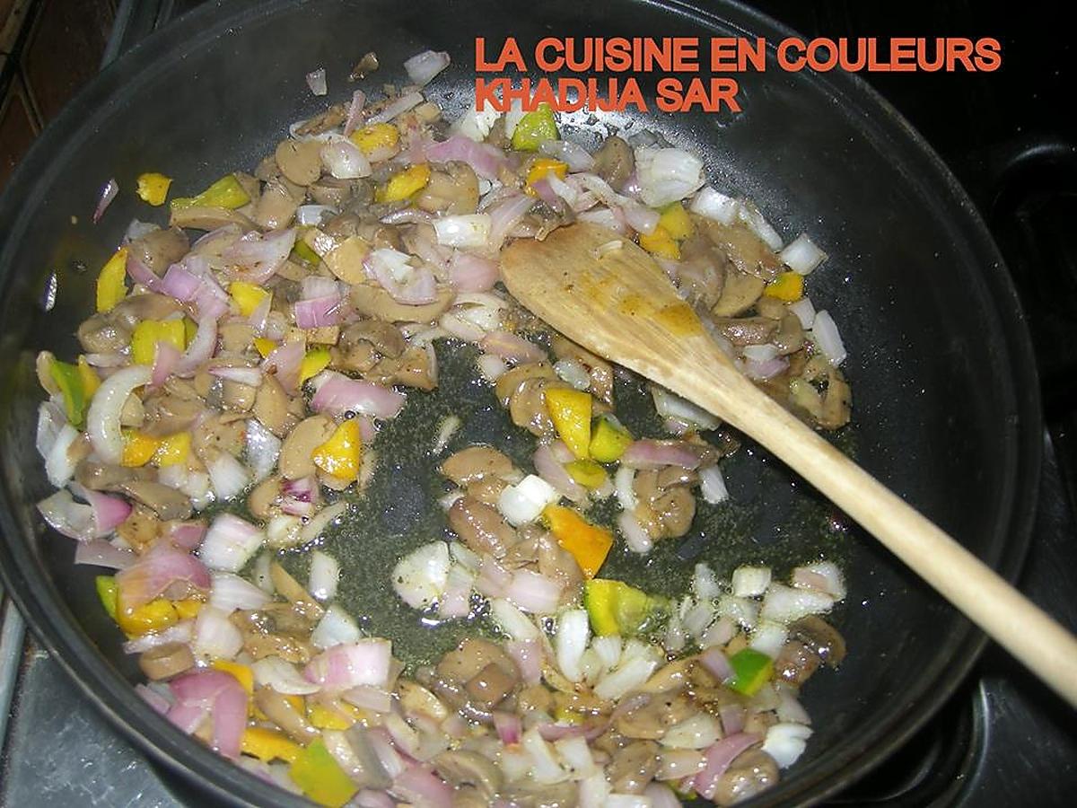 recette Poulet à l'ananas et aux champignons