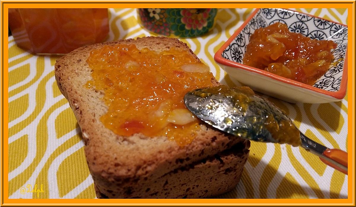 recette Confiture de Potiron et Amandes au Thermomix