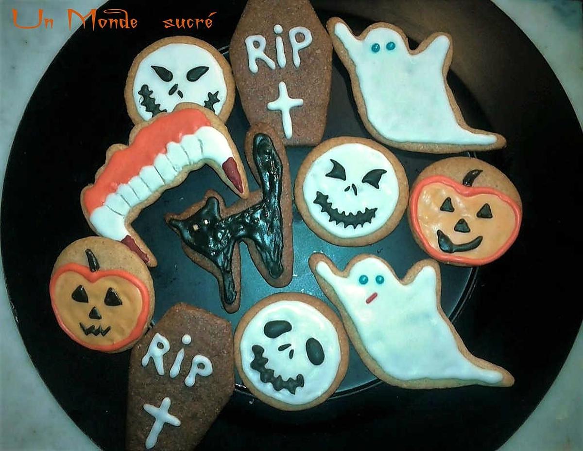 recette Sablés d'Halloween