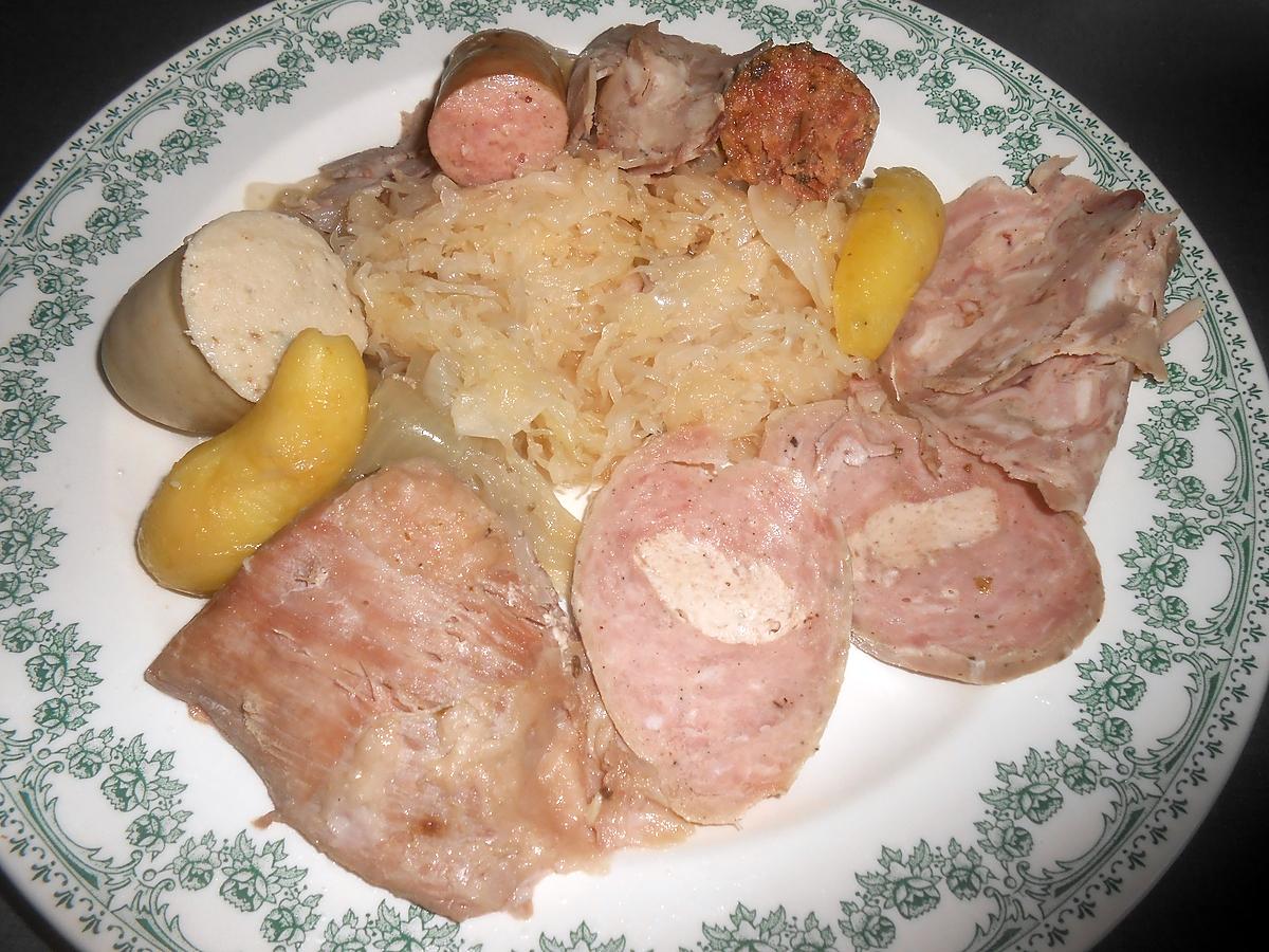 recette MA PETITE CHOUCROUTE